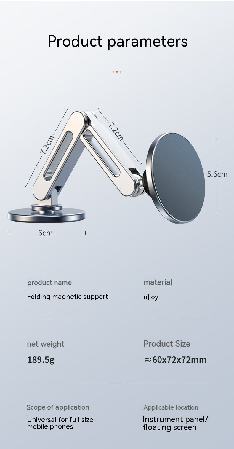 Premium Magnetic Car Phone Holder (360° Adjustable)