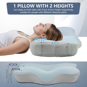 Orthopedic Memory Foam Neck Pillow