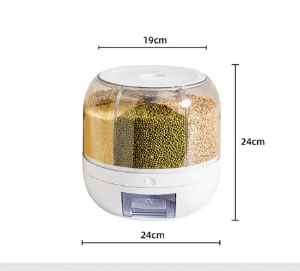 Rotating Food grain Dispenser