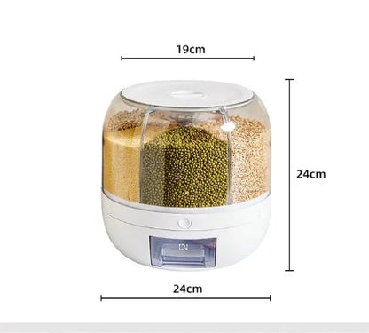 Rotating Food grain Dispenser