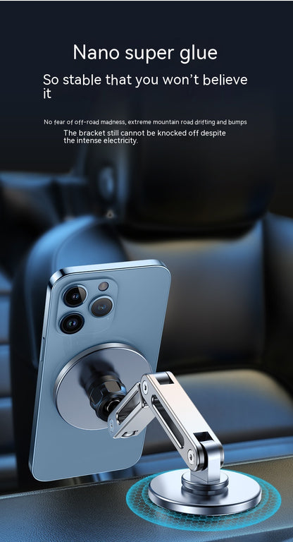 Premium Magnetic Car Phone Holder (360° Adjustable)