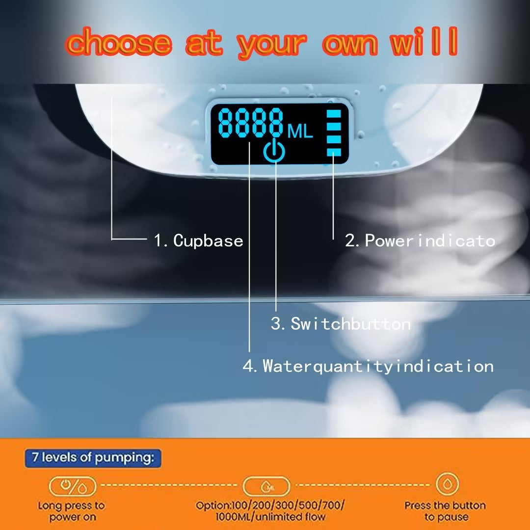 Automatic Water Bottle Dispenser with Stand