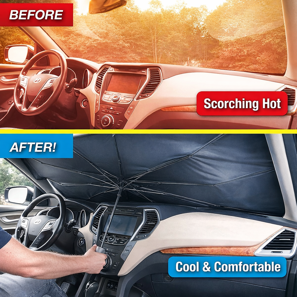 Car Windshield Sun Shade