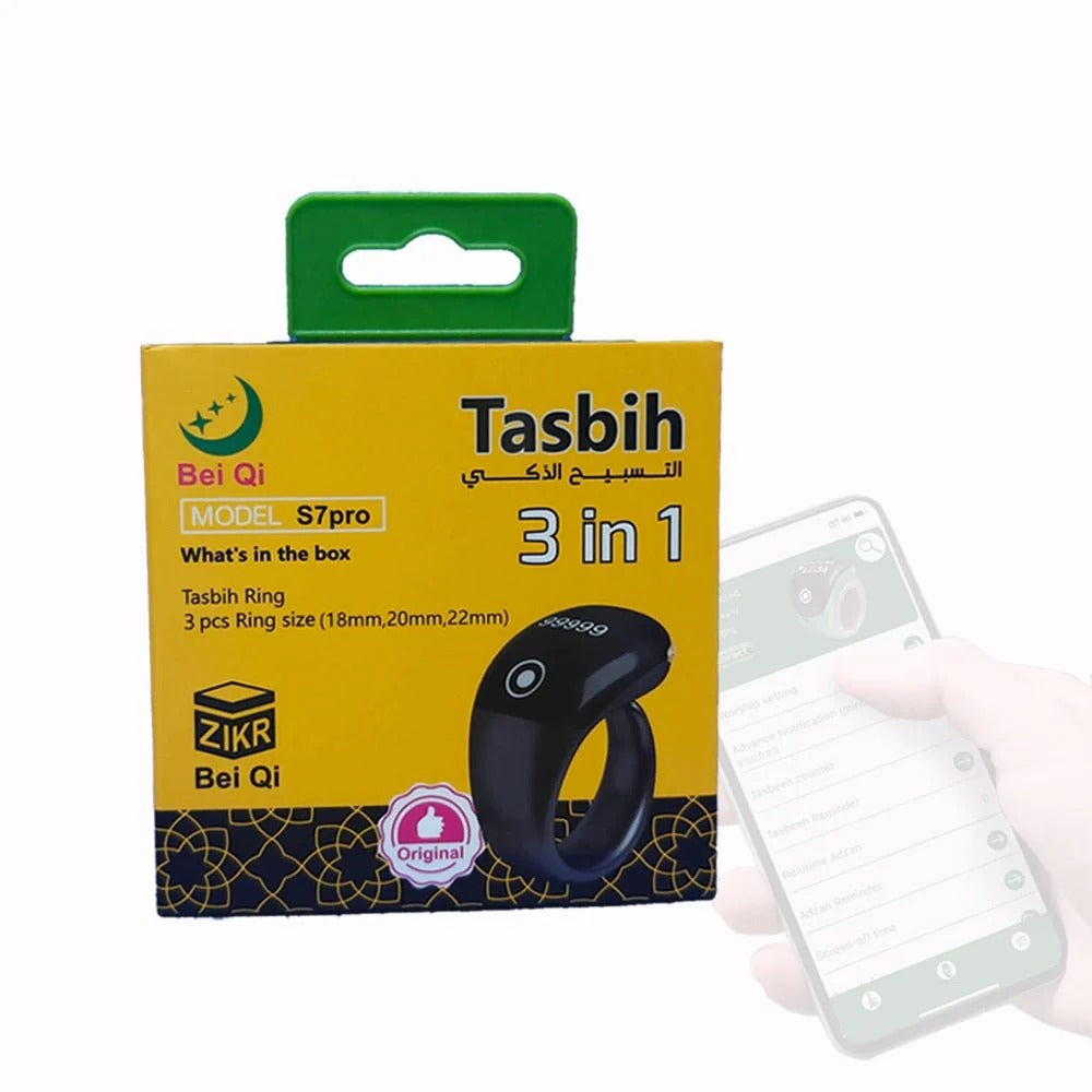 Digital Tasbih Counter Ring