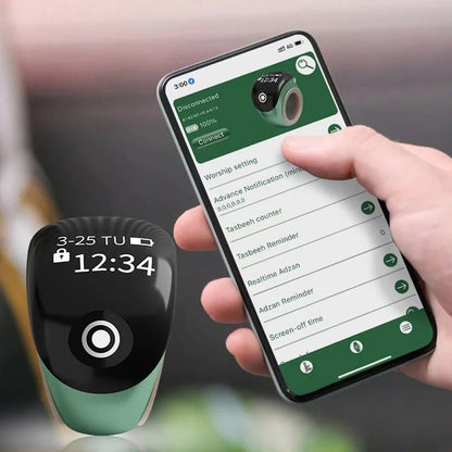 Digital Tasbih Counter Ring