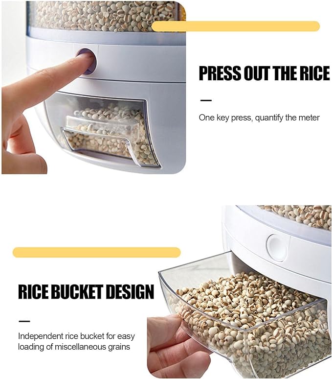 Rotating Food grain Dispenser