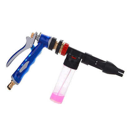 Welding gun with various nozzles on a white background