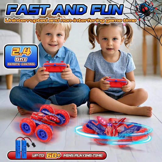 Remote Control Spider Stunt Car